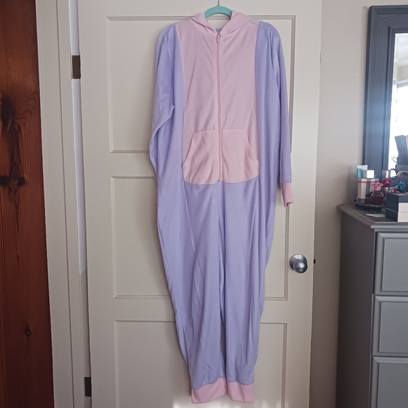 Torrid Unicorn Onesie Pajamas in Lavender and Pink - Picture 6 of 6